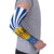 Central African Republic Christmas Arm Sleeves with Drumming Kids Beat of Joy Tribal Pattern and Snowflakes - Wonder Print Shop