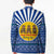 Central African Republic Christmas Blazer with Drumming Kids Beat of Joy Tribal Pattern and Snowflakes - Wonder Print Shop