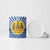Central African Republic Christmas Ceramic Mug with Drumming Kids Beat of Joy Tribal Pattern and Snowflakes - Wonder Print Shop