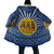 Central African Republic Christmas Cloak with Drumming Kids Beat of Joy Tribal Pattern and Snowflakes - Wonder Print Shop