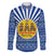 Central African Republic Christmas Family Matching Long Sleeve Bodycon Dress and Hawaiian Shirt with Drumming Kids Beat of Joy Tribal Pattern and Snowflakes - Wonder Print Shop