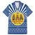 Central African Republic Christmas Family Matching Mermaid Dress and Hawaiian Shirt with Drumming Kids Beat of Joy Tribal Pattern and Snowflakes - Wonder Print Shop
