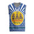 Central African Republic Christmas Knitted V-Neck Vest with Drumming Kids Beat of Joy Tribal Pattern and Snowflakes - Wonder Print Shop