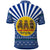Central African Republic Christmas Polo Shirt with Drumming Kids Beat of Joy Tribal Pattern and Snowflakes - Wonder Print Shop