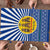 Central African Republic Christmas Puzzle with Drumming Kids Beat of Joy Tribal Pattern and Snowflakes - Wonder Print Shop