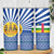 Central African Republic Christmas Skinny Tumbler with Drumming Kids Beat of Joy Tribal Pattern and Snowflakes - Wonder Print Shop