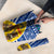 Central African Republic Christmas Umbrella with Drumming Kids Beat of Joy Tribal Pattern and Snowflakes - Wonder Print Shop