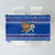 Comoros Christmas Tablecloth with Santa Turtle Gifts Snowflakes and Ocean Blue Holiday Pattern - Wonder Print Shop