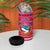 Nepal Christmas 4 in 1 Can Cooler Tumbler with Red-Blue Design, National Emblem, and Snowflake Motif - Wonder Print Shop