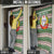 North Korea Christmas Door Cover with Green-Red Design, National Emblem, and Festive Snowflake Motif - Wonder Print Shop