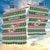 North Korea Christmas Garden Flag with Green-Red Design, National Emblem, and Festive Snowflake Motif - Wonder Print Shop