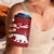 Oman Christmas 4 in 1 Can Cooler Tumbler with Red Geometric Design, White Oryx, and National Emblem Motif - Wonder Print Shop