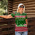Oman Christmas Women Polo Shirt with Green-Red Pattern, Mosque and Fort Landmarks, and Festive Ornament Motif - Wonder Print Shop