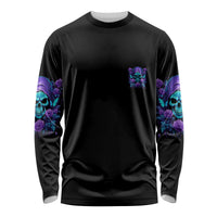 I'm Not Anti-social Mad Reaper Skull Long Sleeve Shirt - Wonder Print Shop