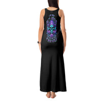 I'm Not Anti-social Mad Reaper Skull Tank Maxi Dress - Wonder Print Shop