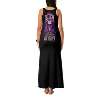 I'M Not A B I'M Just Honest Skull Butterfly Family Matching Tank Maxi Dress and Hawaiian Shirt - Wonder Print Shop