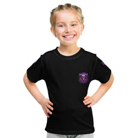 I'M Not A B I'M Just Honest Skull Butterfly Kid T Shirt - Wonder Print Shop