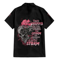 I Am The Storm Tattooed Skull Family Matching Mermaid Dress and Hawaiian Shirt - Wonder Print Shop