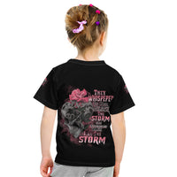 I Am The Storm Tattooed Skull Kid T Shirt - Wonder Print Shop