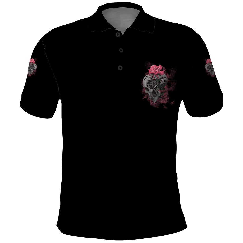 I Am The Storm Tattooed Skull Polo Shirt - Wonder Print Shop