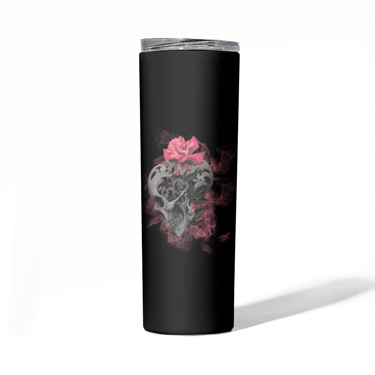 I Am The Storm Tattooed Skull Skinny Tumbler - Wonder Print Shop