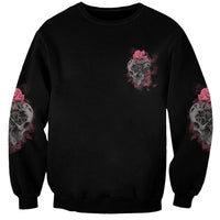 I Am The Storm Tattooed Skull Sweatshirt - Wonder Print Shop