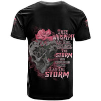 I Am The Storm Tattooed Skull T Shirt - Wonder Print Shop