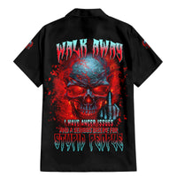 Walk Away I Have Anger Issues And A Serious Dislike For Family Matching Mermaid Dress and Hawaiian Shirt - Wonder Print Shop