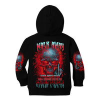 Walk Away I Have Anger Issues And A Serious Dislike For Kid Hoodie - Wonder Print Shop