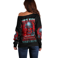 Walk Away I Have Anger Issues And A Serious Dislike For Off Shoulder Sweater - Wonder Print Shop