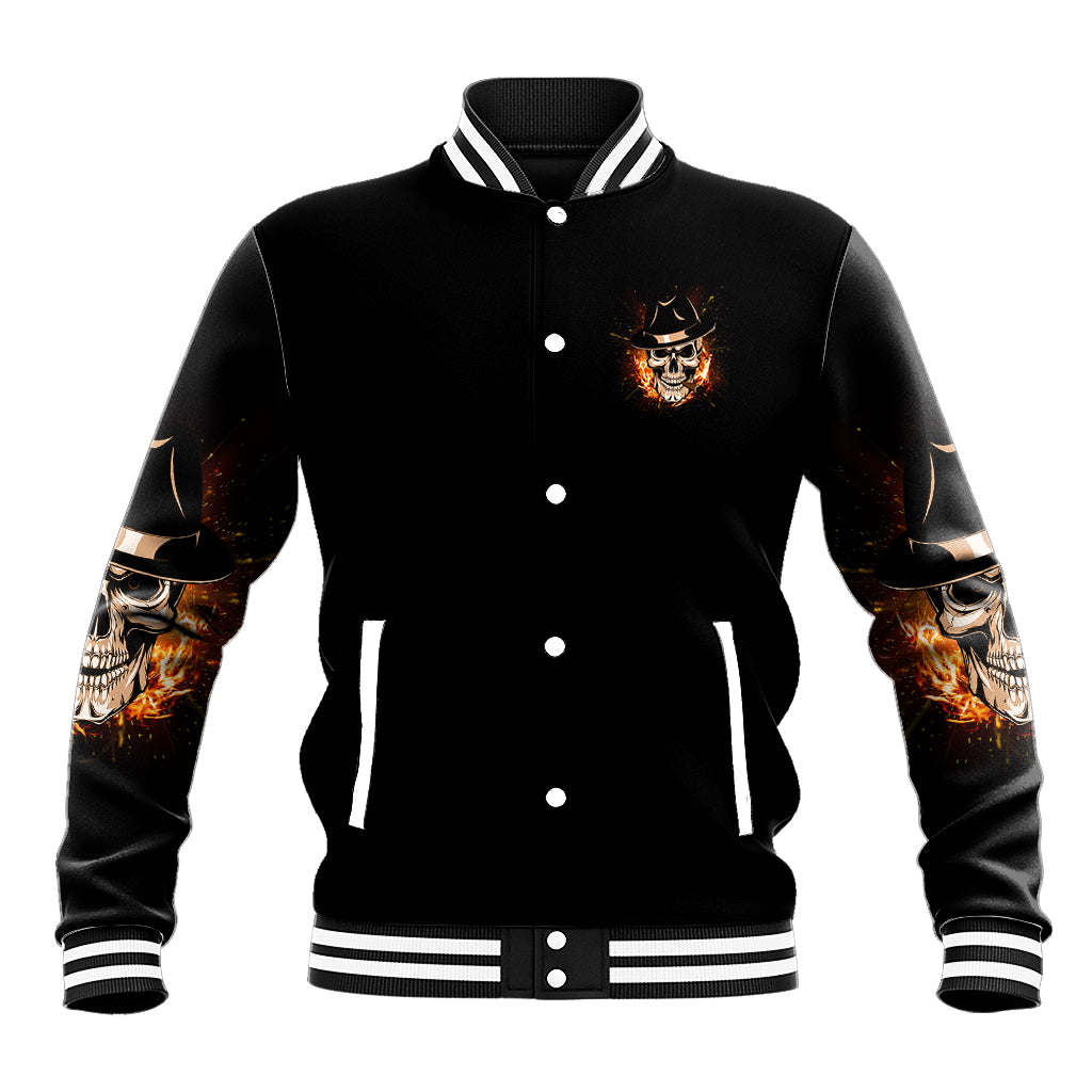 I Don't Pretend To Be Something I'm Not Baseball Jacket - Wonder Print Shop