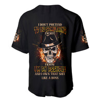 I Don't Pretend To Be Something I'm Not Baseball Jersey - Wonder Print Shop