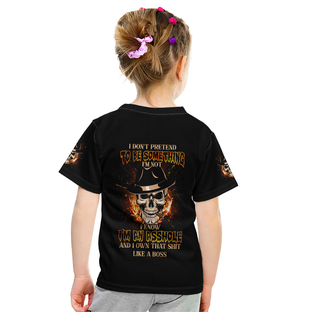 I Don't Pretend To Be Something I'm Not Kid T Shirt - Wonder Print Shop