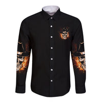 I Don't Pretend To Be Something I'm Not Long Sleeve Button Shirt - Wonder Print Shop