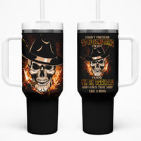 I Don't Pretend To Be Something I'm Not Tumbler With Handle - Wonder Print Shop