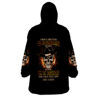 I Don't Pretend To Be Something I'm Not Wearable Blanket Hoodie - Wonder Print Shop