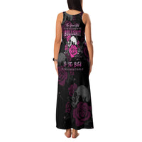 The Good Girl In Me Got Tired Skull Rose Family Matching Tank Maxi Dress and Hawaiian Shirt - Wonder Print Shop