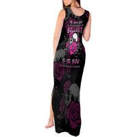 The Good Girl In Me Got Tired Skull Rose Tank Maxi Dress - Wonder Print Shop