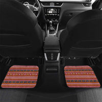 Funny Nutcracker Christmas Car Mats with Crack Deez Nuts Quote and Holiday Pattern Design - Wonder Print Shop