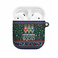 Nutcracker Squad Christmas AirPods Case with Candy Cane and Snowflake Holiday Design - Wonder Print Shop