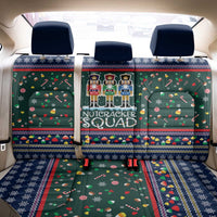 Nutcracker Squad Christmas Back Car Seat Cover with Candy Cane and Snowflake Holiday Design - Wonder Print Shop