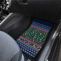 Nutcracker Squad Christmas Car Mats with Candy Cane and Snowflake Holiday Design - Wonder Print Shop