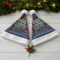 Nutcracker Squad Christmas Santa Hat with Candy Cane and Snowflake Holiday Design - Wonder Print Shop