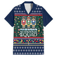 Nutcracker Squad Christmas Family Matching Mermaid Dress and Hawaiian Shirt with Candy Cane and Snowflake Holiday Design - Wonder Print Shop