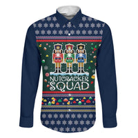 Nutcracker Squad Christmas Family Matching Puletasi and Hawaiian Shirt with Candy Cane and Snowflake Holiday Design - Wonder Print Shop