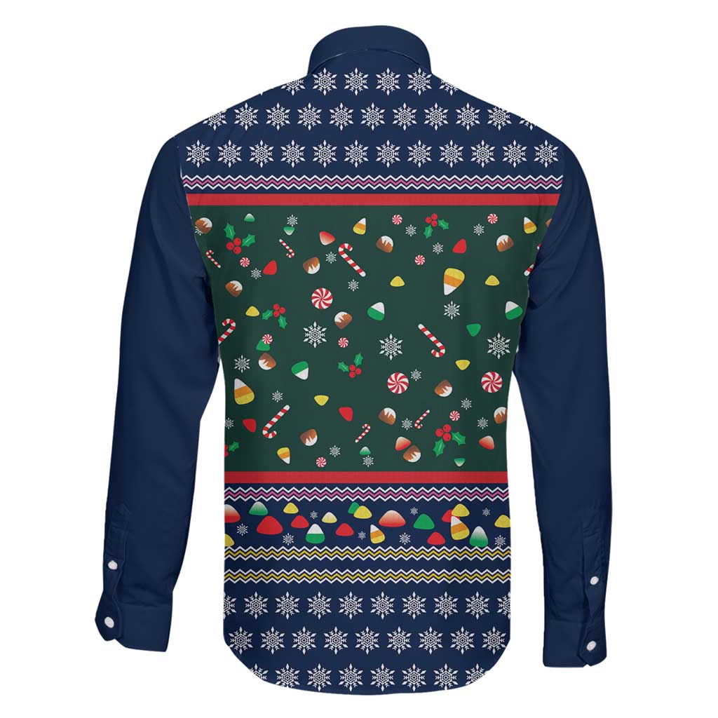 Nutcracker Squad Christmas Family Matching Puletasi and Hawaiian Shirt with Candy Cane and Snowflake Holiday Design - Wonder Print Shop