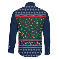 Nutcracker Squad Christmas Family Matching Puletasi and Hawaiian Shirt with Candy Cane and Snowflake Holiday Design - Wonder Print Shop