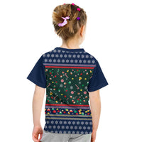 Nutcracker Squad Christmas Kid T Shirt with Candy Cane and Snowflake Holiday Design - Wonder Print Shop