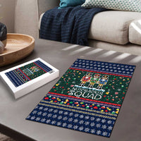 Nutcracker Squad Christmas Puzzle with Candy Cane and Snowflake Holiday Design - Wonder Print Shop
