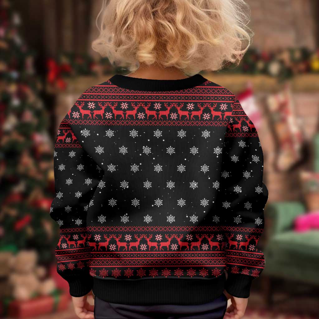 Funny Gingerbread Christmas Kid Ugly Christmas Sweater Hoodie with Gingers Are for Life Quote and Snowflake Pattern - Wonder Print Shop